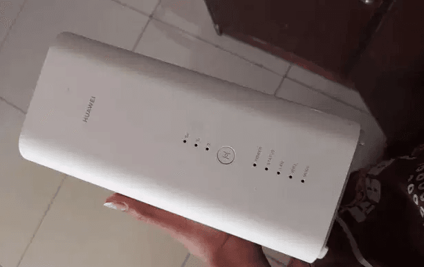 White Huawei Router