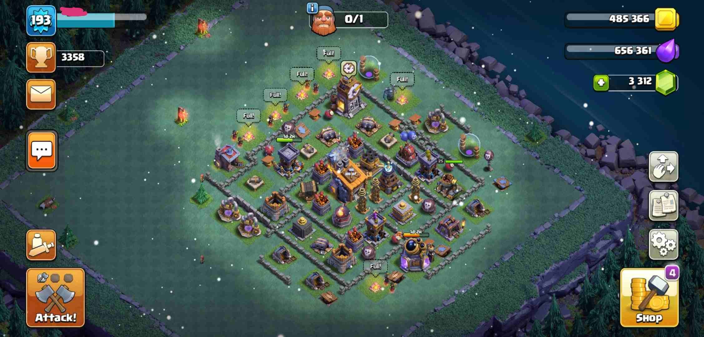clash of clans th12
لا تنسَ أنك شاهدت هذا الإعلان في عنكبوت
تاون 12 ماكس ملوك ودفاعات
جيش ماكس
ال...